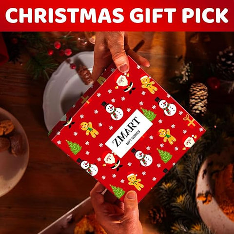 Christmas Gifts Santa Socks - Gifts for 2-18 Years Old Teen Boys Girls and Adult, Xmas Stocking