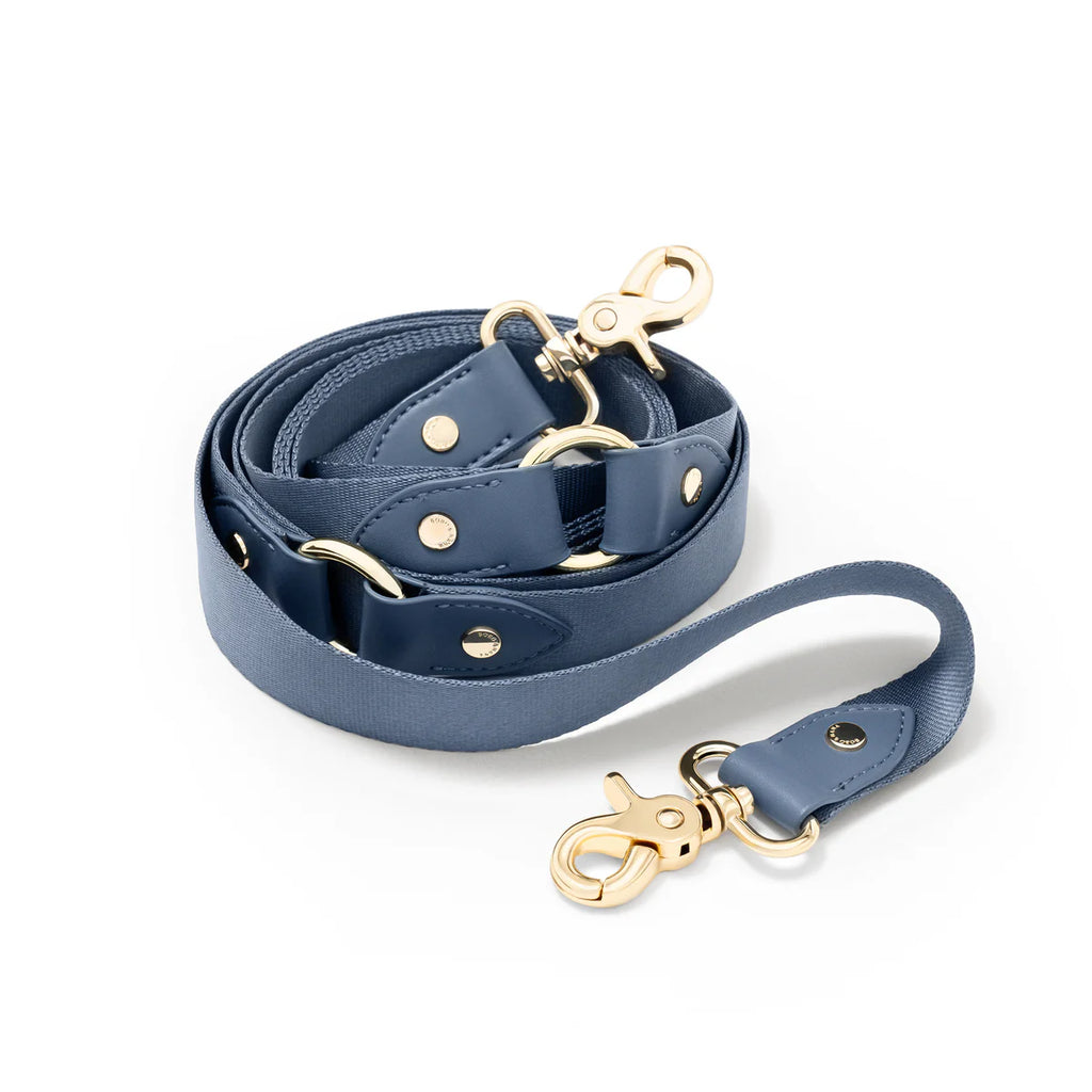 Crossbody Leash - Stone Blue