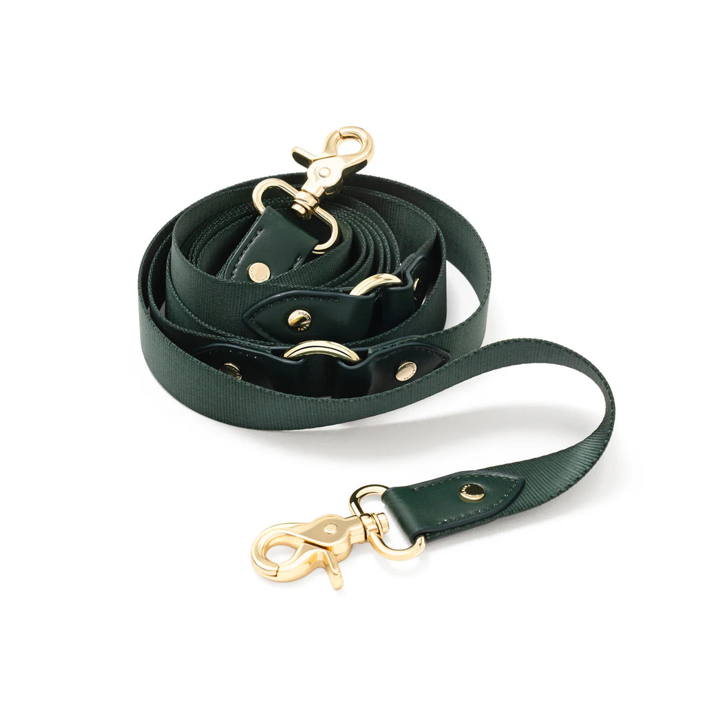 Crossbody Leash - Forest Green