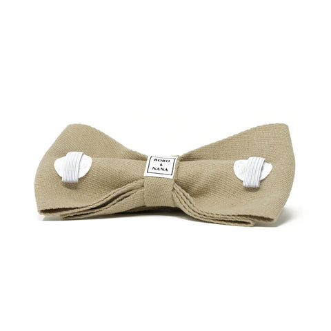 Bow Tie - Cream Beige